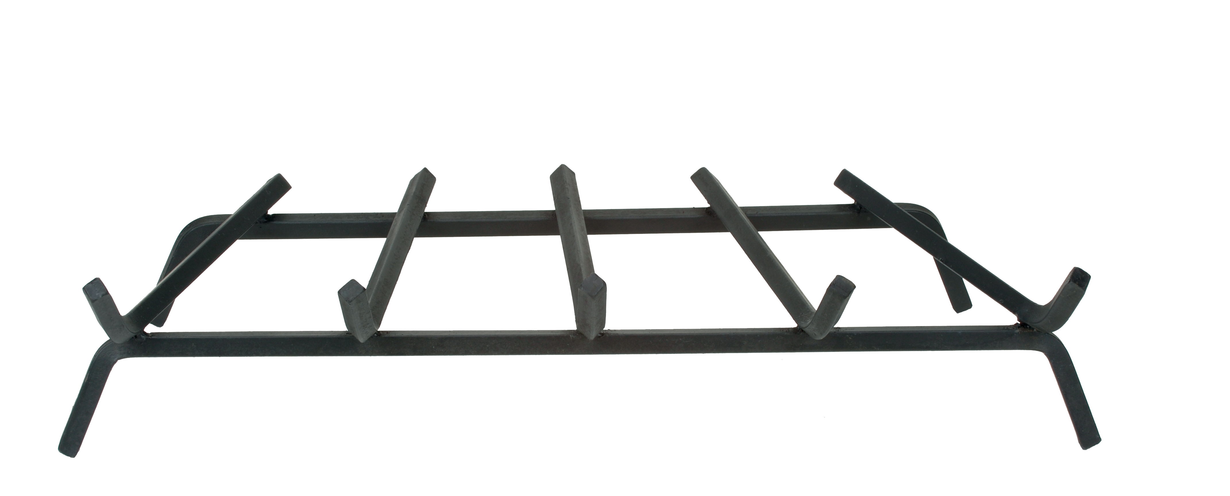 black steel 1/2 sq 4 bar grate product image