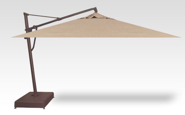 10′ x 13′ dupione sand akzprt plus cantilever – bronze frame product image