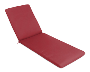 spectrum cherry thin chaise cushion