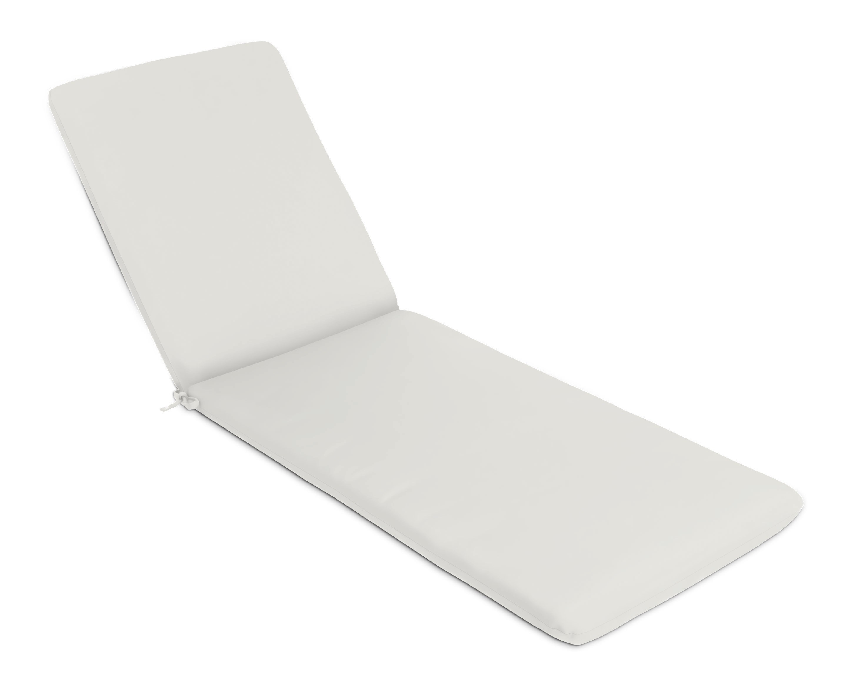 white thin chaise cushion product image