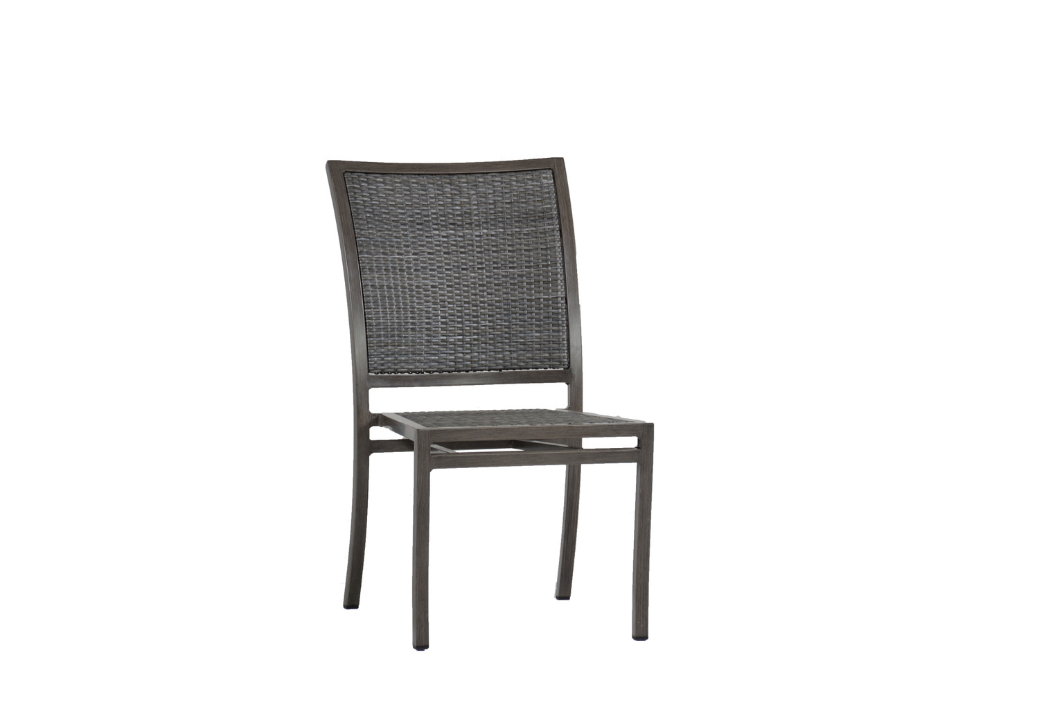 villa side chair in slate grey – frame only product image
