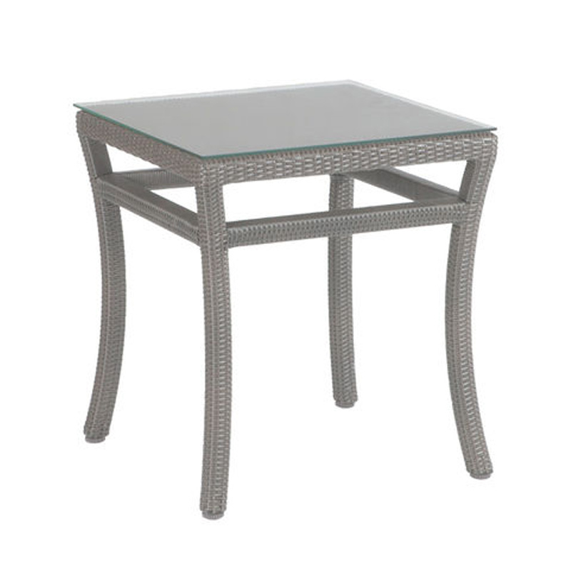 club woven end table in oyster thumbnail image