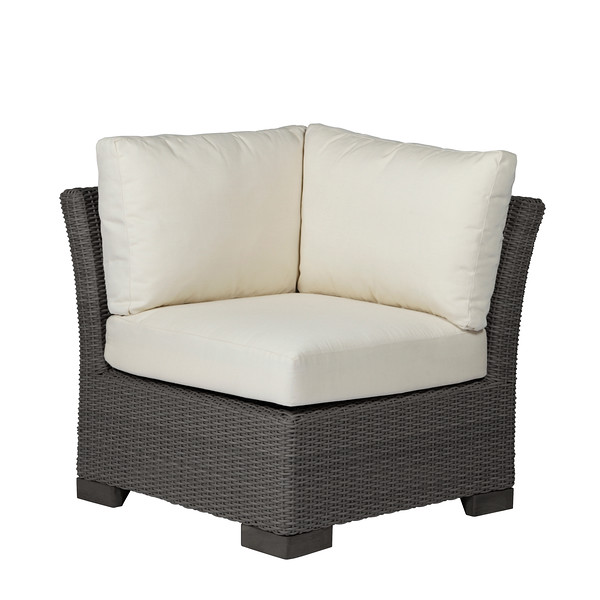 club woven corner sectional (left/right facing) in oyster – frame only product image