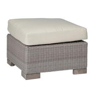 club woven ottoman in oyster – frame only thumbnail