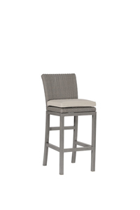 30.5 inch rustic bar stool in oyster – frame only