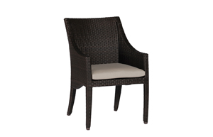 athena arm chair in oyster – frame only