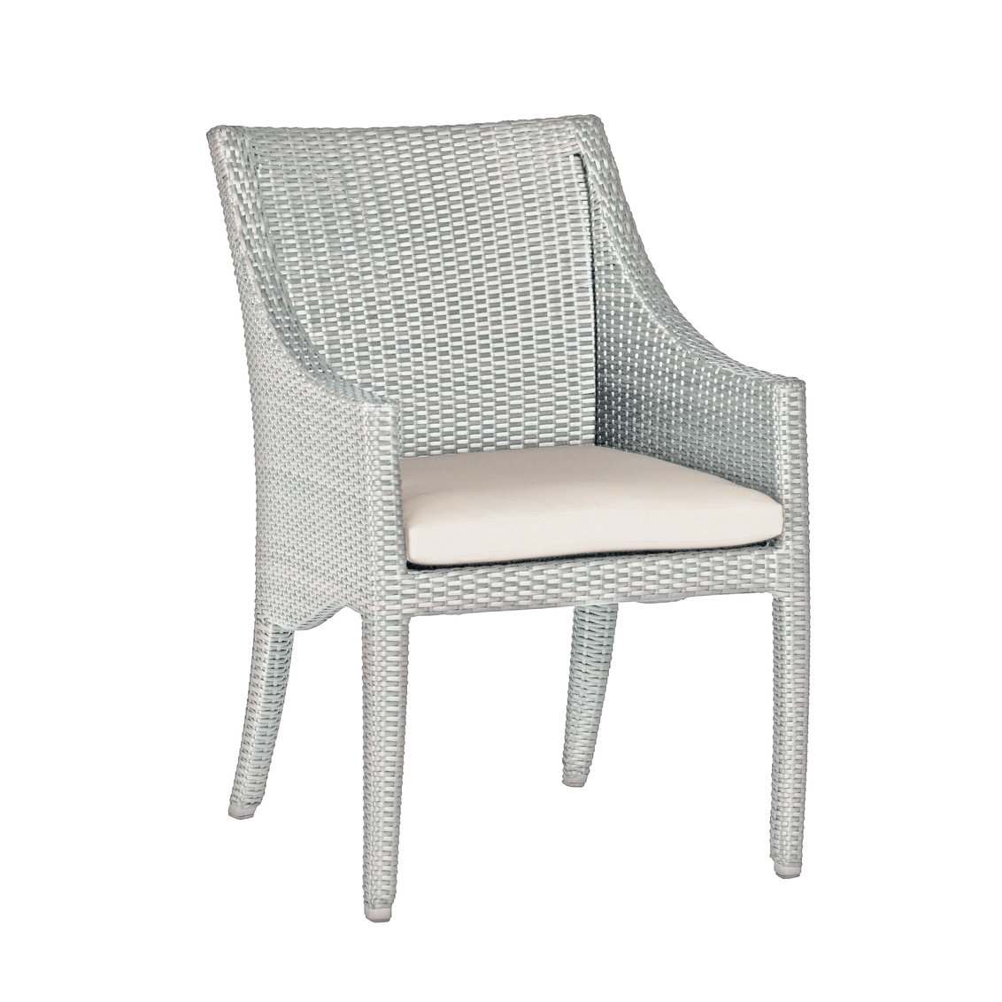 athena arm chair in oyster – frame only thumbnail image