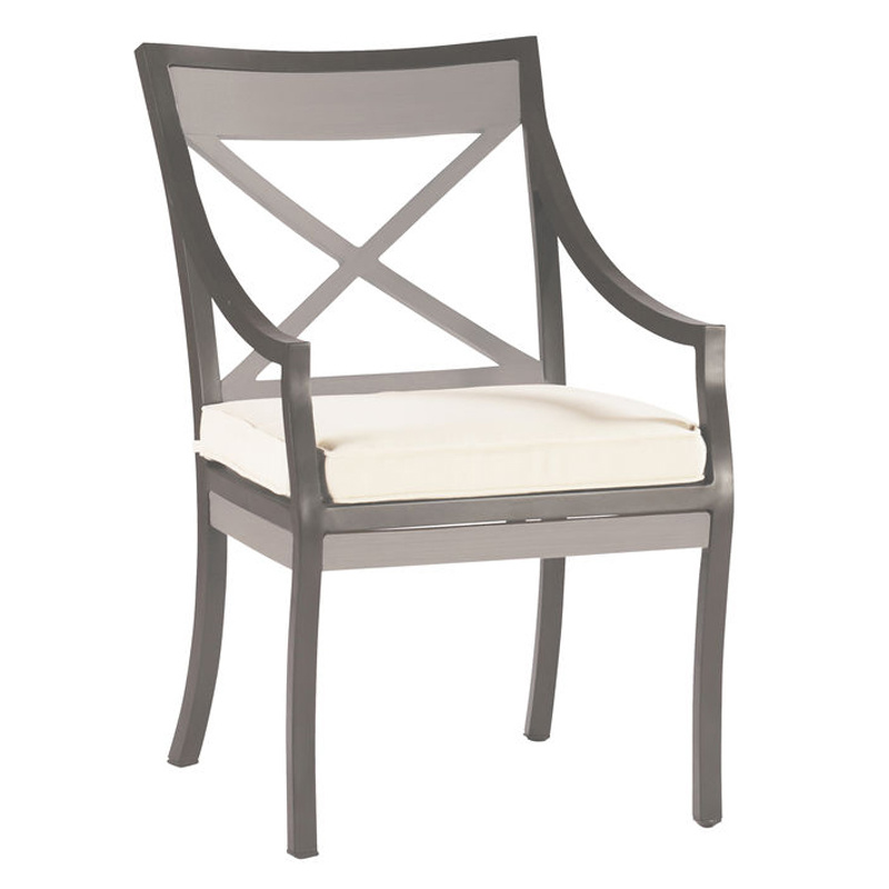 belize arm chair in slate grey/ oyster accent – frame only thumbnail image