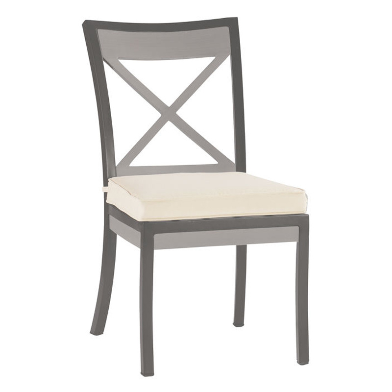 belize side chair in slate grey/ oyster accent – frame only thumbnail image