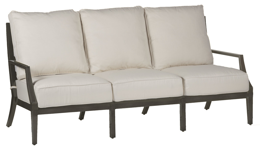 lattice sofa in slate grey – frame only thumbnail image