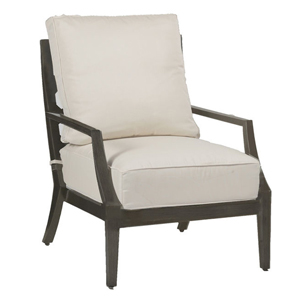 lattice lounge chair in slate grey – frame only thumbnail