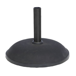 78 lbs stained concrete umbrella base in ebony
