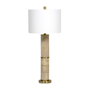 soloman table lamp – white