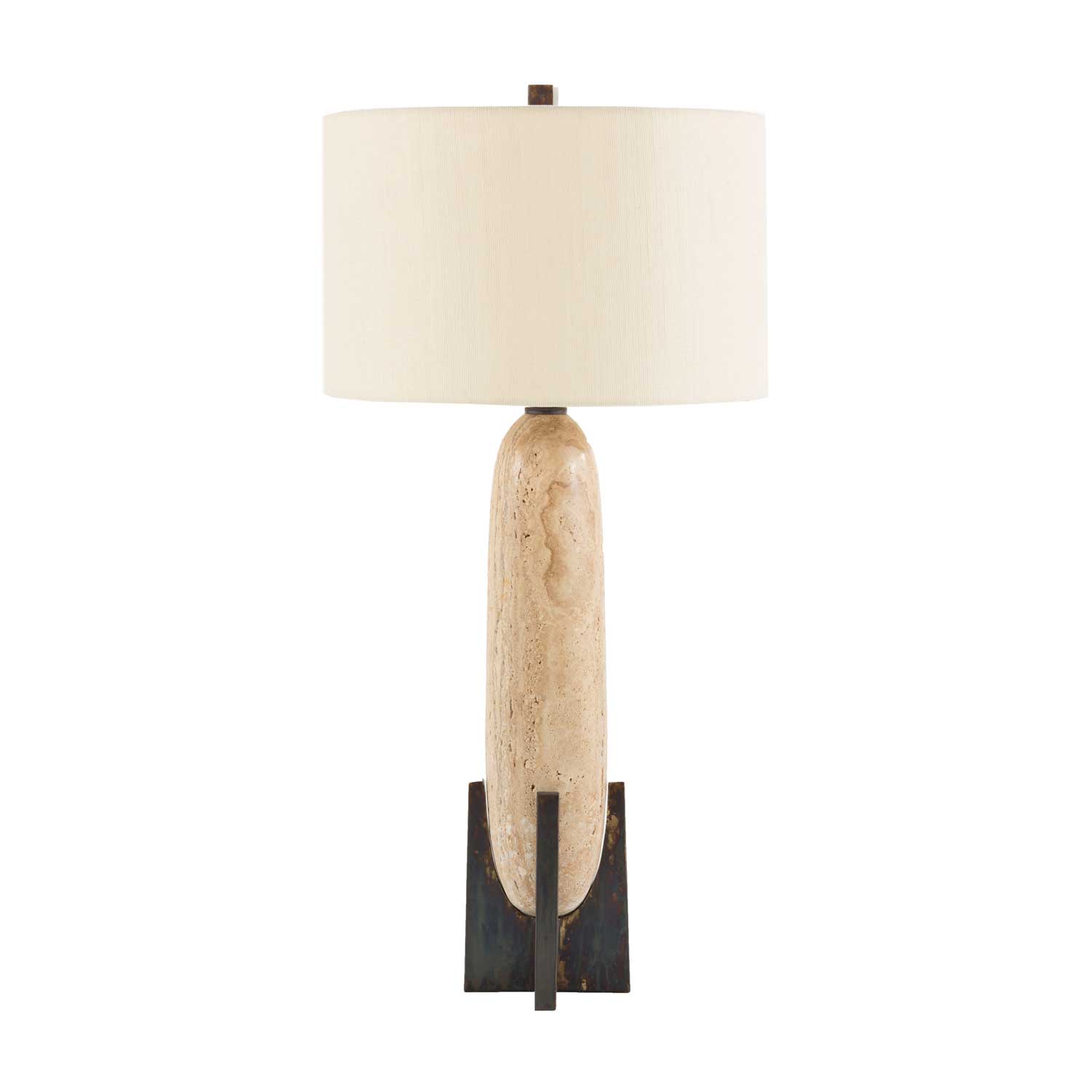 jonathon table lamp – vintage tan product image