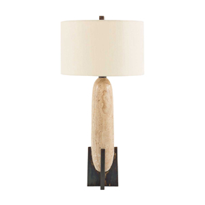 jonathon table lamp – vintage tan