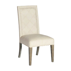 verona dining chair – linen dove