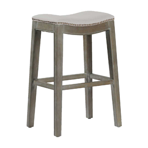 vivian bar stool – linen dove