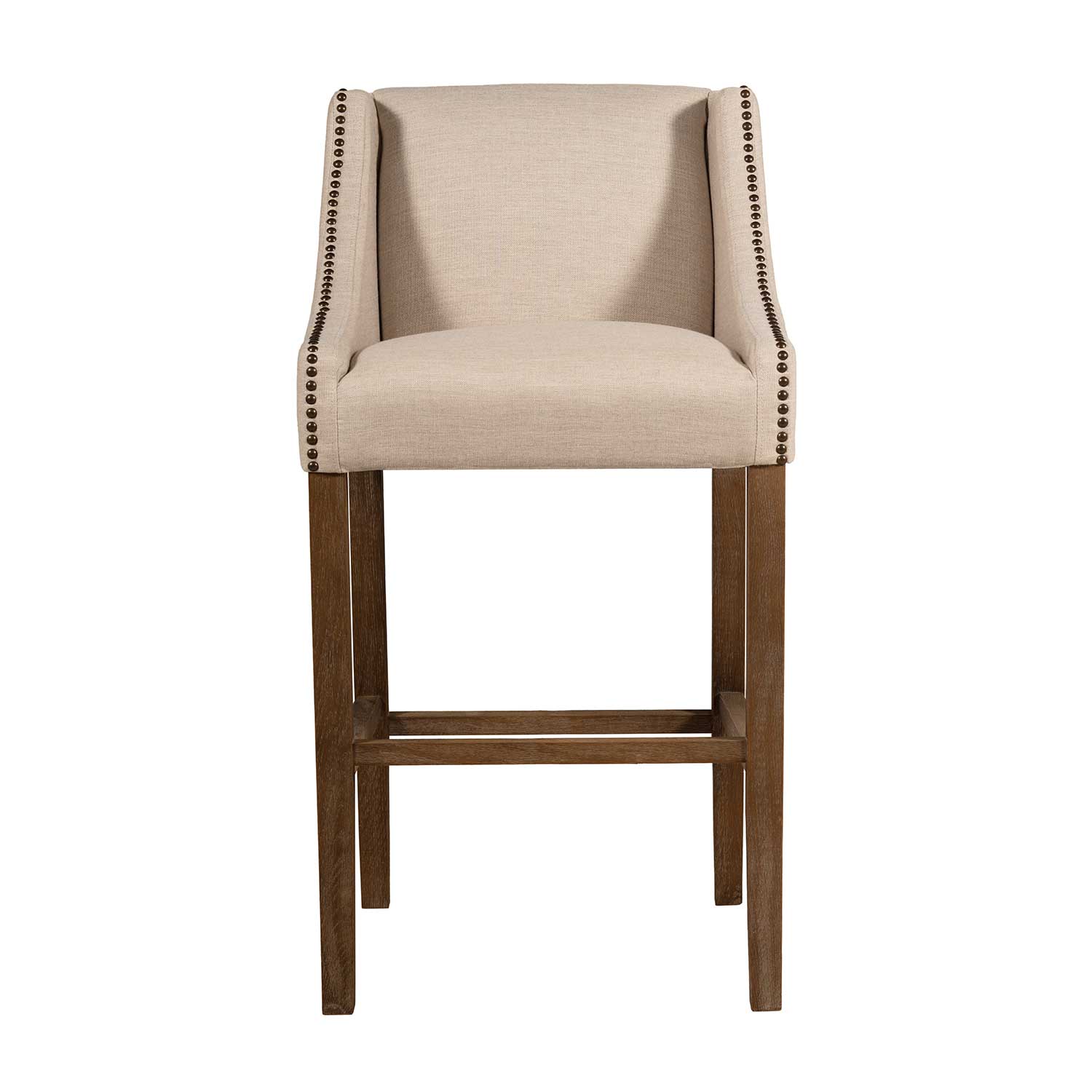 winston bar stool – linen dove product image