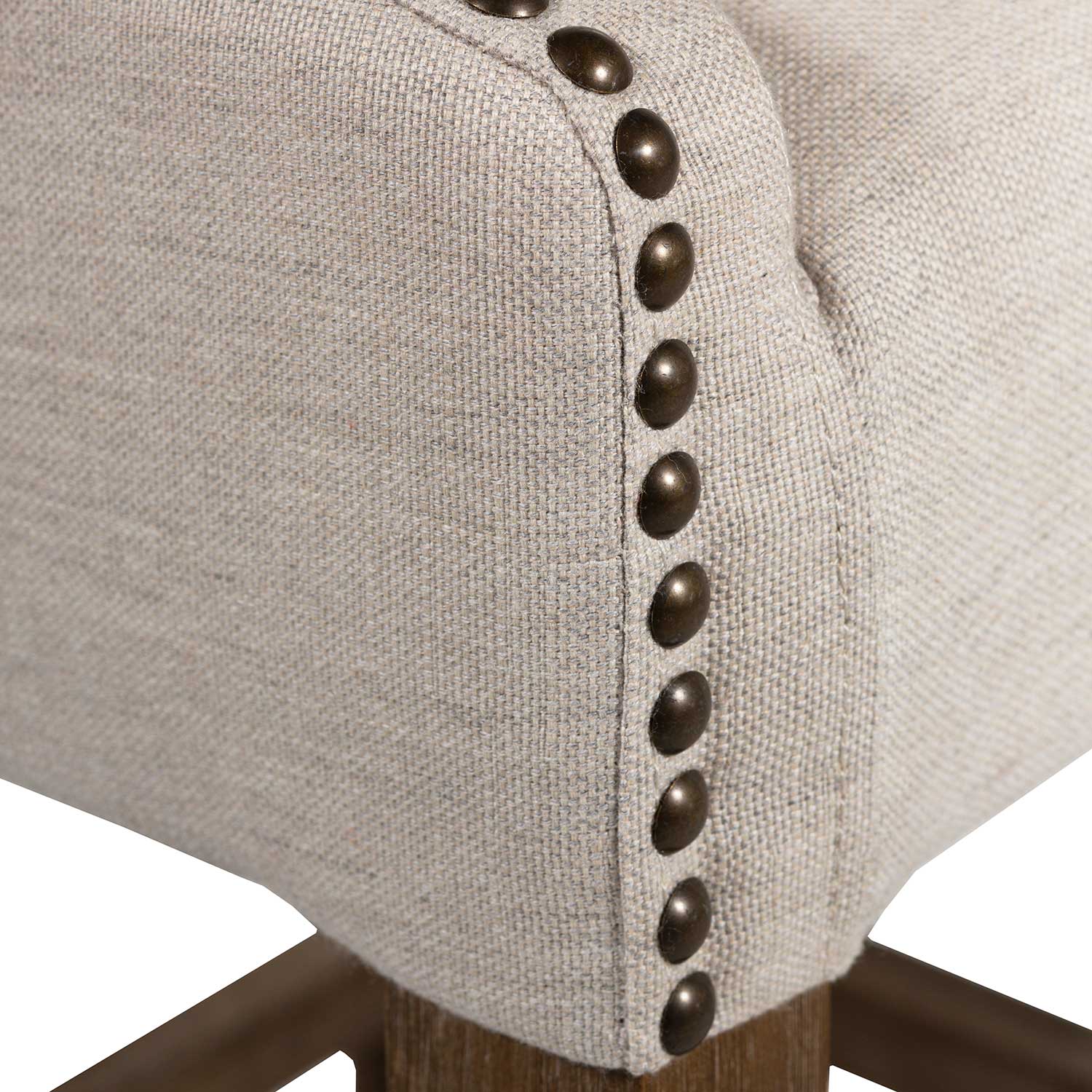 winston bar stool – linen dove thumbnail image