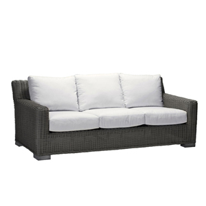rustic sofa in slate grey – frame only