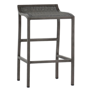 29 inch villa backless bar stool in slate grey – frame only