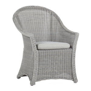 regent arm chair in oyster – frame only