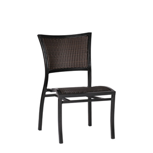aire side chair in black walnut – frame only thumbnail