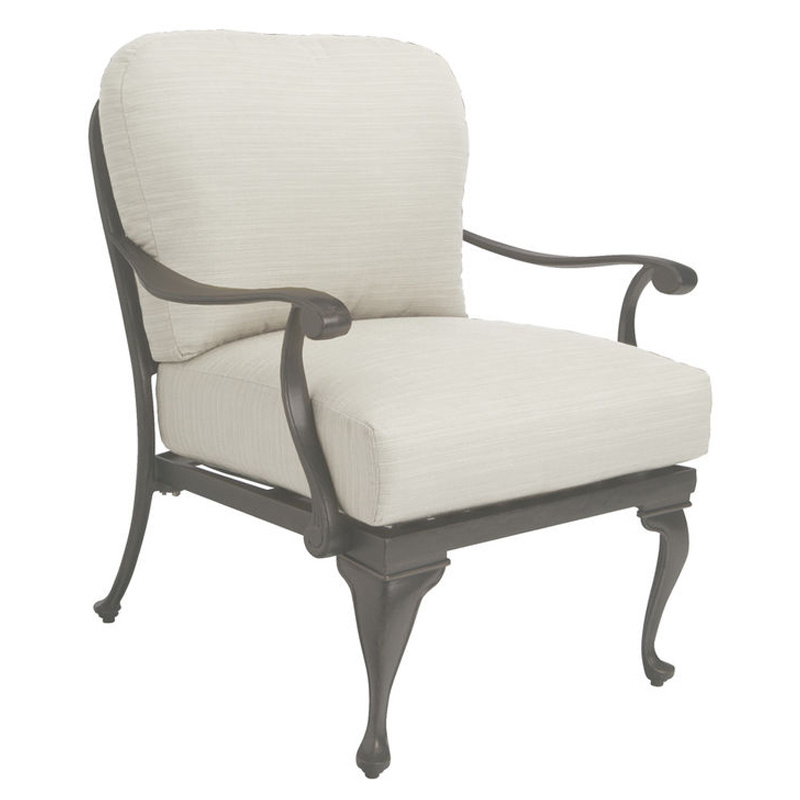 provance lounge chair in slate grey - frame only - Forshaw of St. Louis