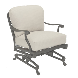 provance spring lounge in slate grey – frame only