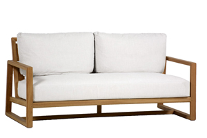 avondale teak sofa in natural teak – frame only thumbnail