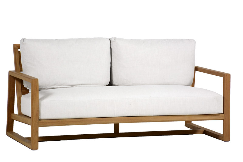 avondale teak sofa in natural teak – frame only thumbnail image