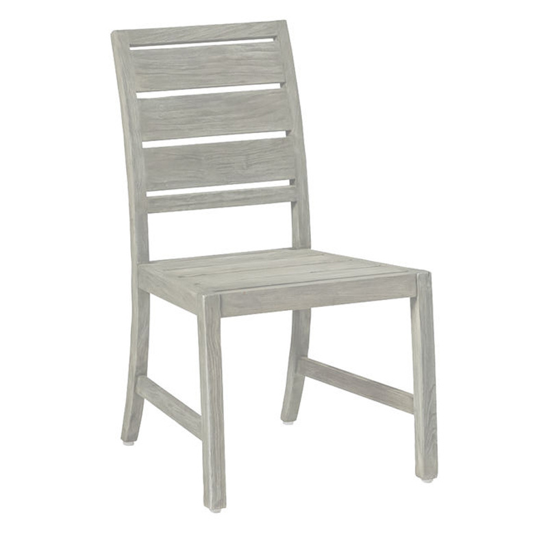 charleston teak side chair oyster – frame only product image