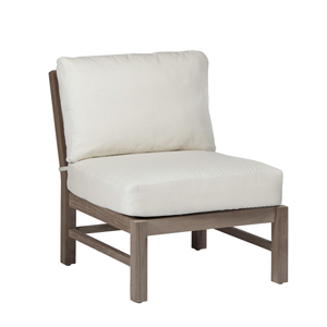 club teak sectional slipper in oyster teak – frame only thumbnail