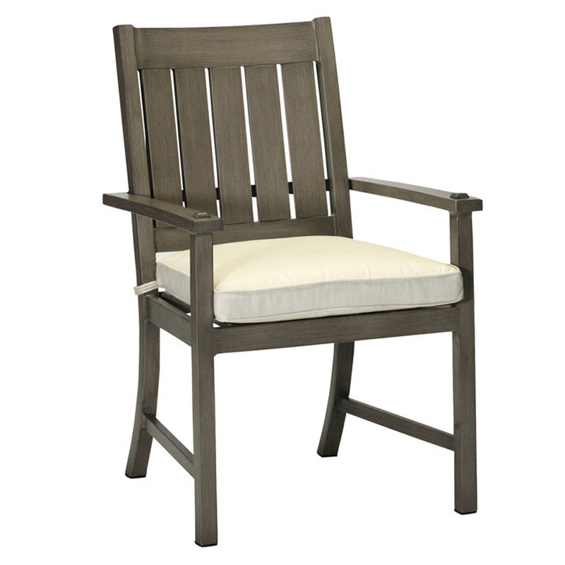 croquet arm chair slate gray – uses c310 cushion product image