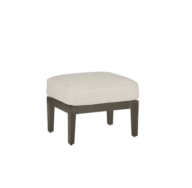 lattice ottoman in slate grey – frame only thumbnail image