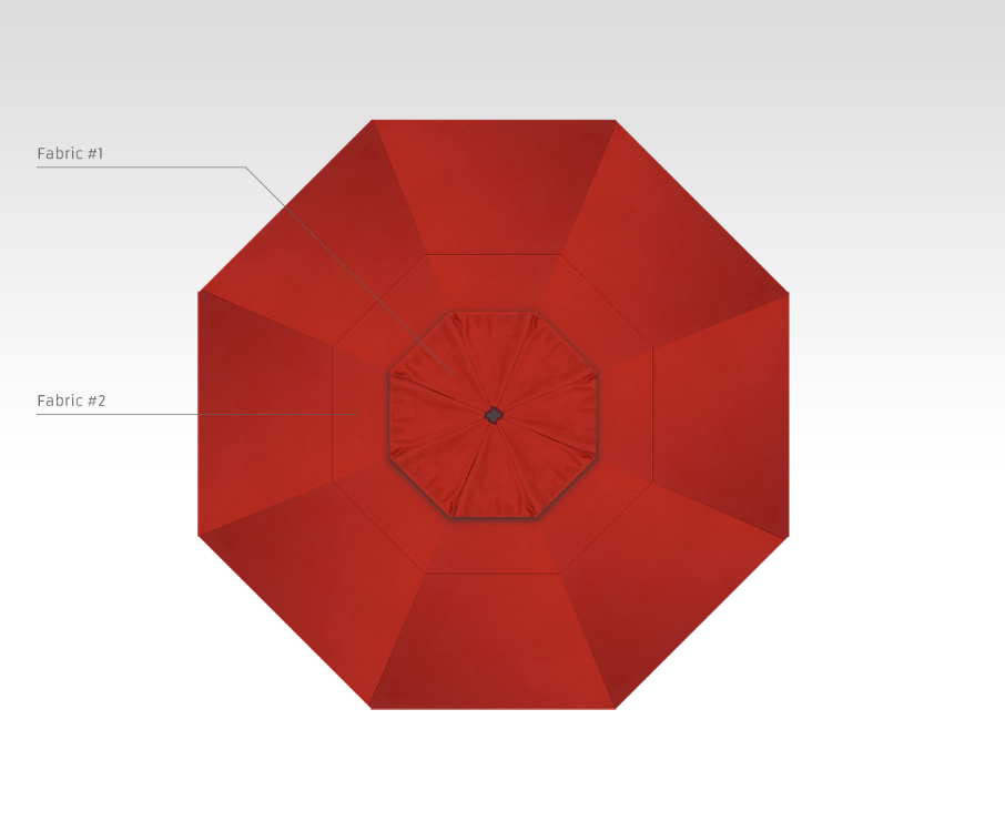 11 jockey red collar tilt umbrella – black frame thumbnail image