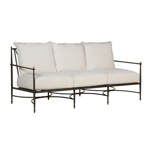 roma sofa in slate grey – frame only