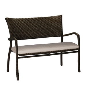 skye bench in black walnut – frame only thumbnail