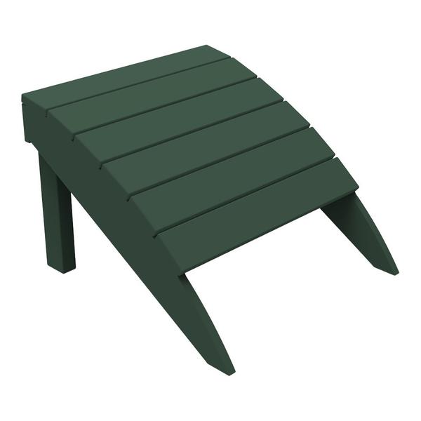 adirondack ottoman – hunter green product image