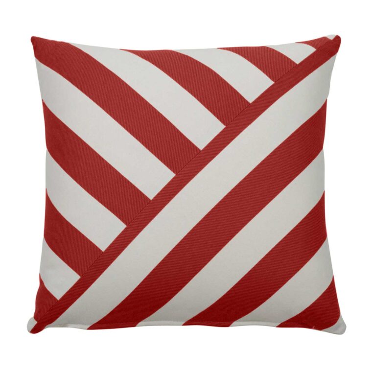 halo t-stripe cajun 20×20 throw pillow product image
