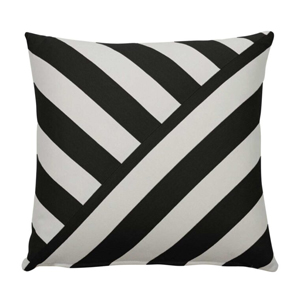 halo t-stripe midnight 20×20 throw pillow
