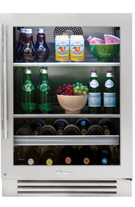 24 inch beverage center right hinged