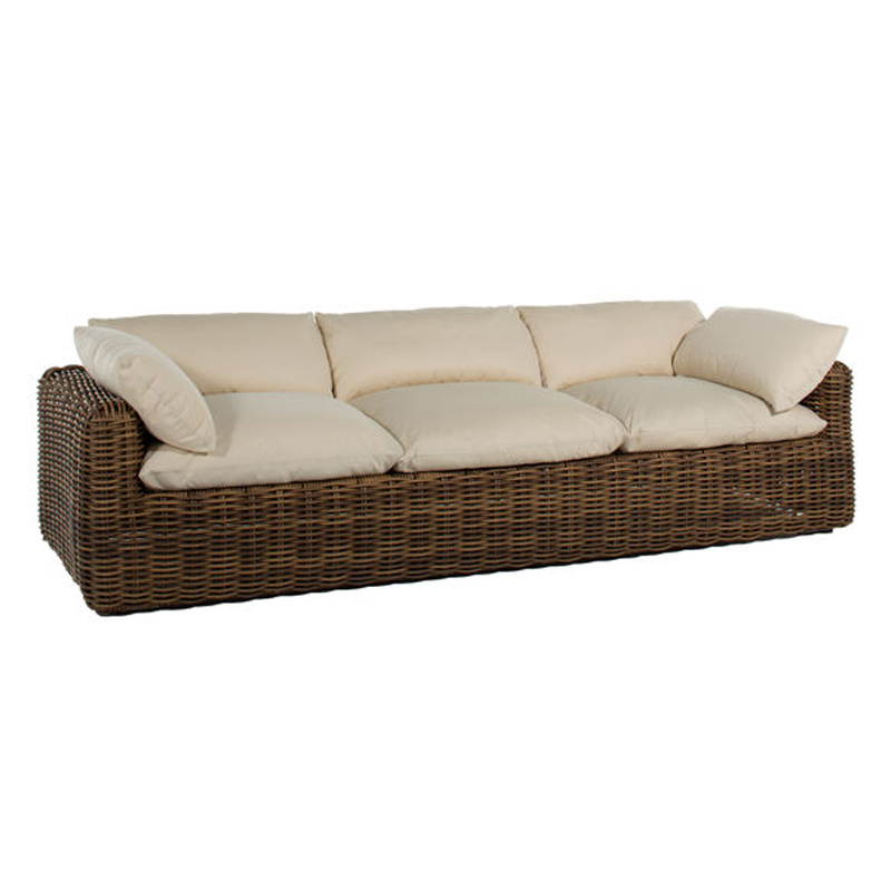 montecito sofa in raffia – frame only product image