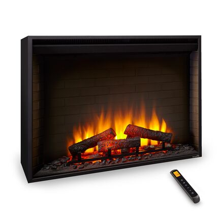 36 in built-in electric fireplace only