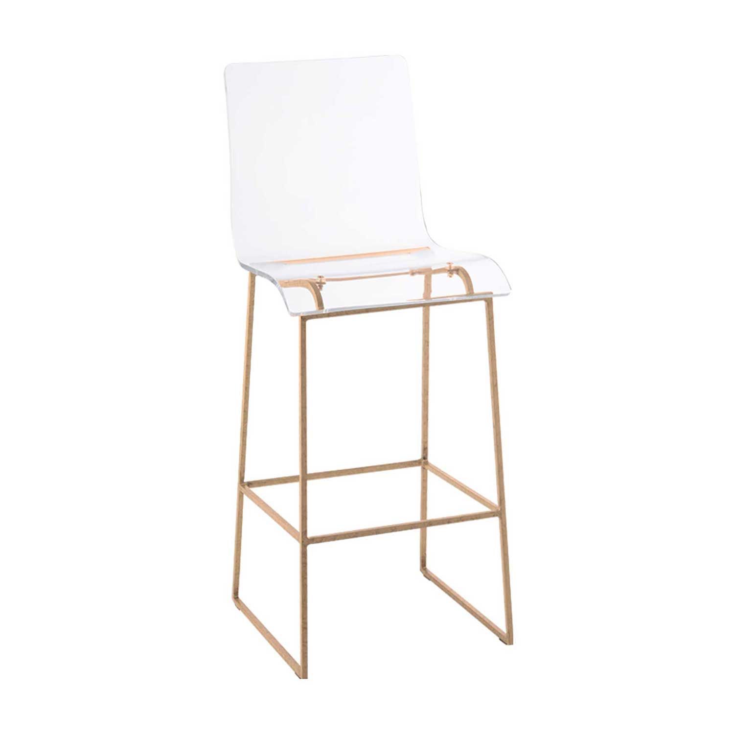 king bar stool – gold thumbnail image