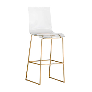 king bar stool – gold