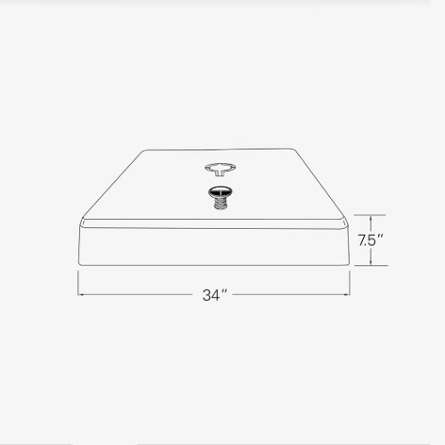 rolling base for cantilevers – black thumbnail