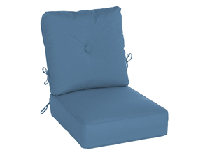 canvas sapphire blue estate seating cushion