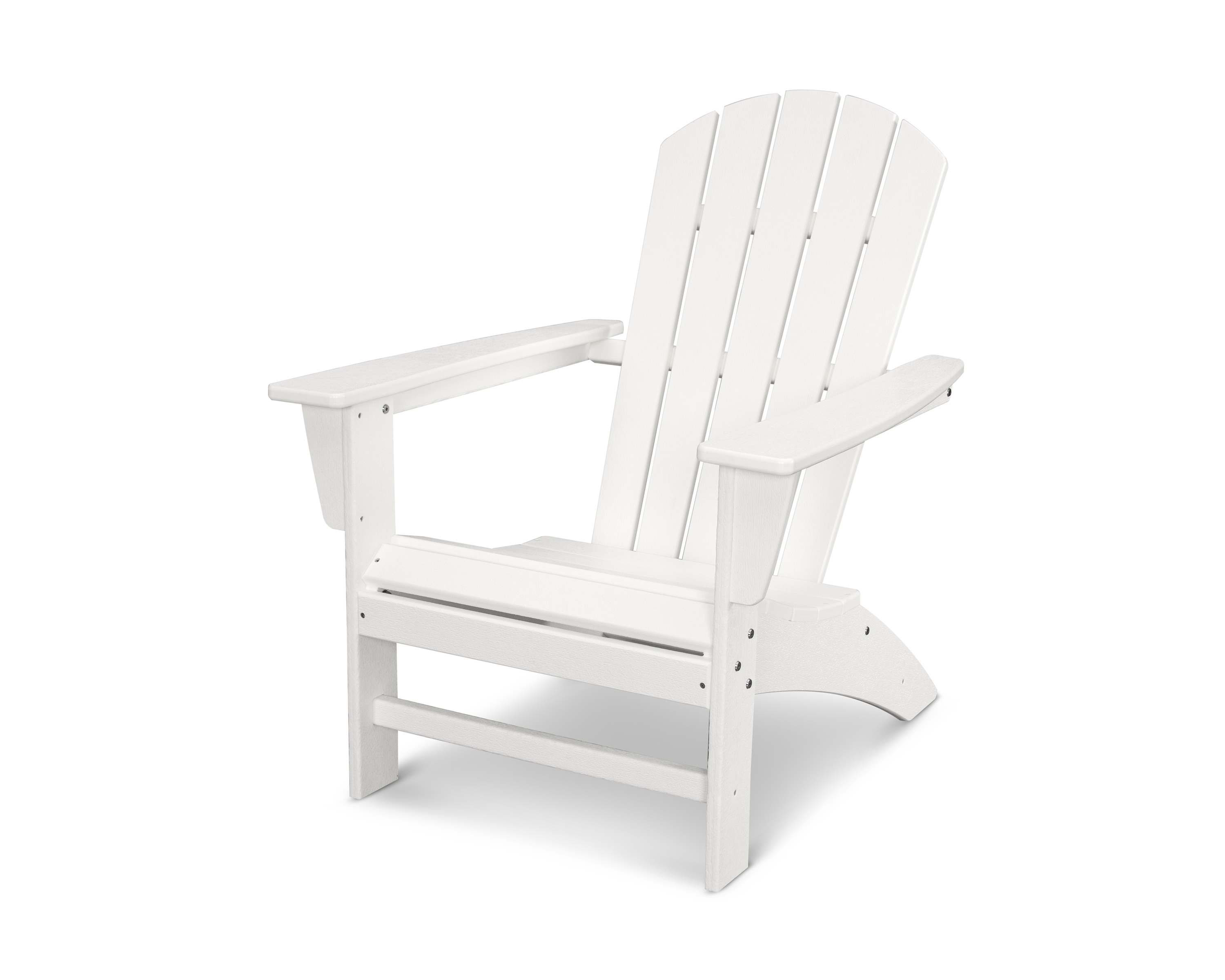nautical adirondack chair in vintage white product image
