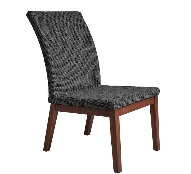 coral side chair gray product image